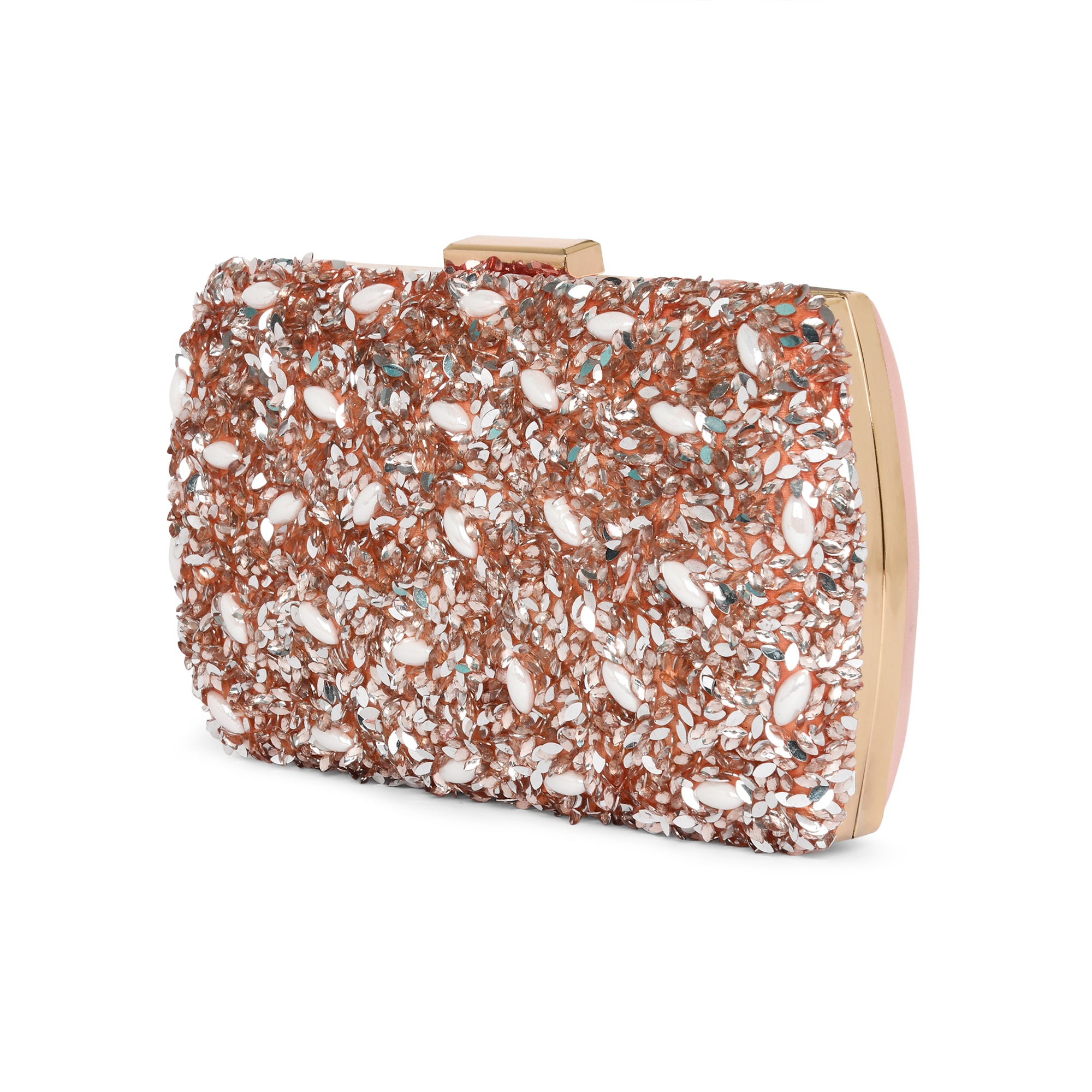 Crystal Large Frame Clutch