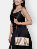 Pleatz framed  Medium Clutch