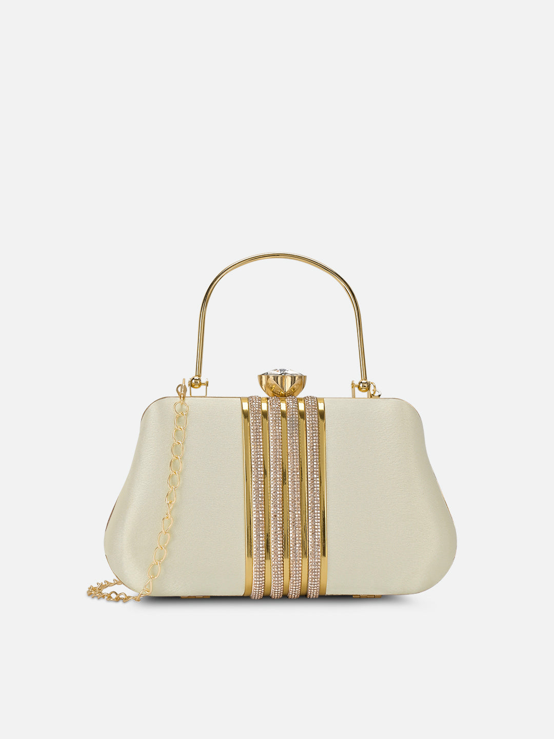 Lynn Small Handle Frame Clutch