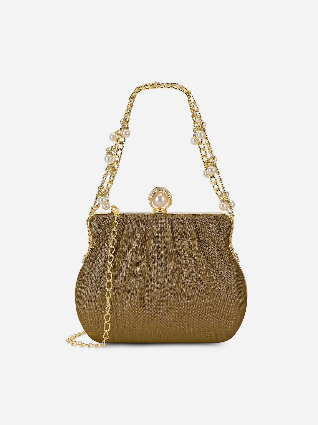 Clovis Small Dual Handle Frame Clutch