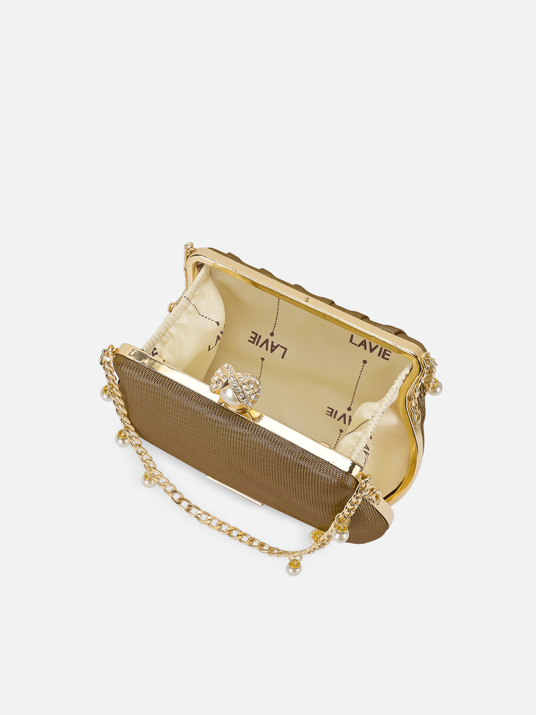 Clovis Small Dual Handle Frame Clutch