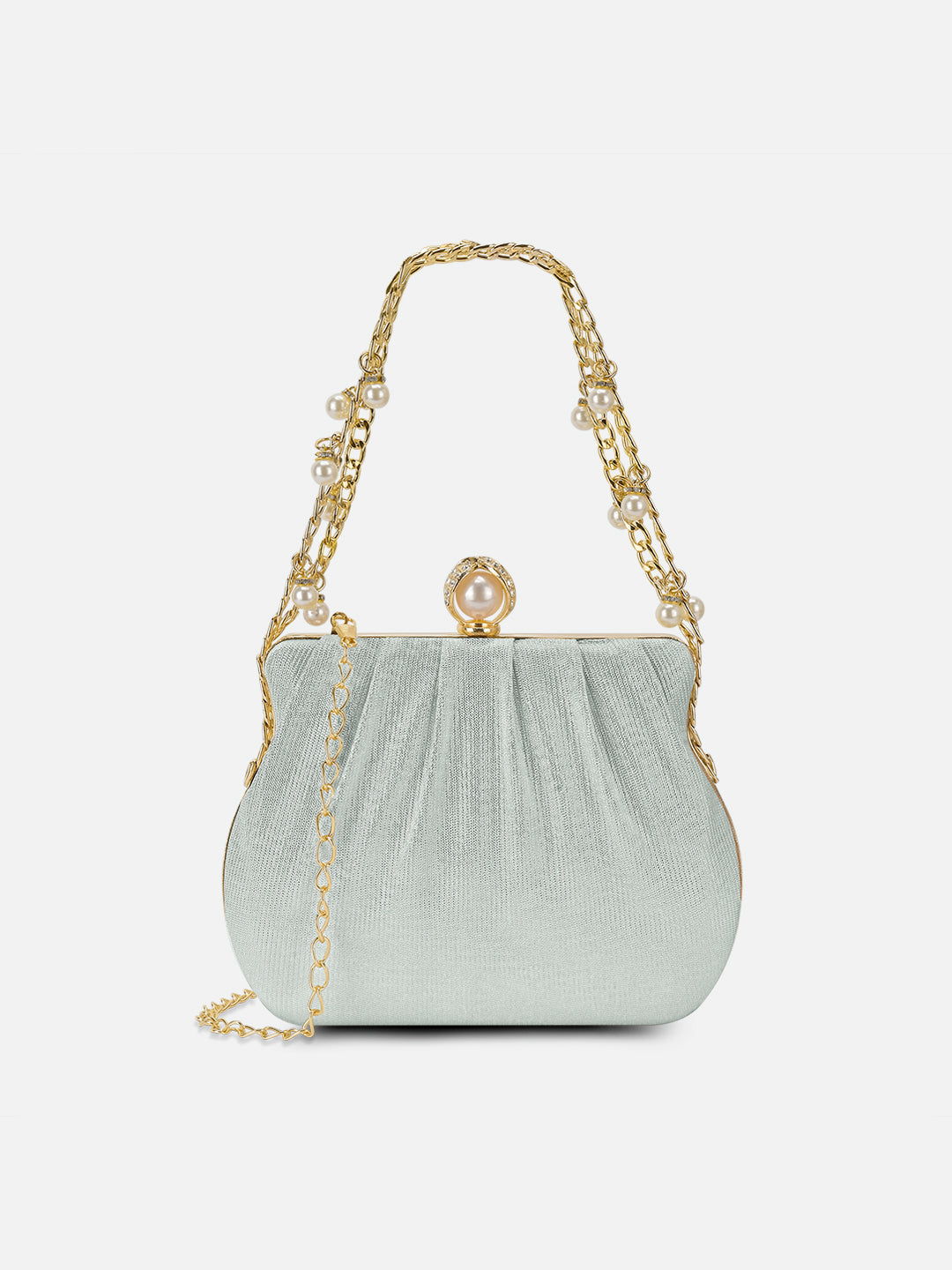 Clovis Small Dual Handle Frame Clutch
