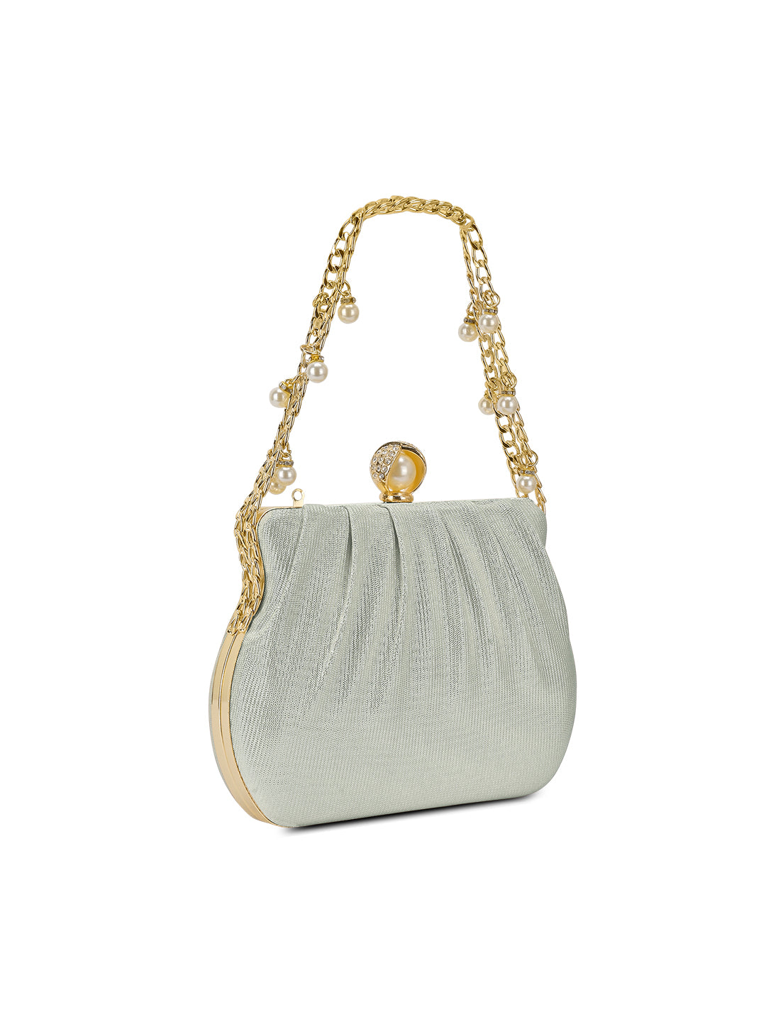 Clovis Small Dual Handle Frame Clutch