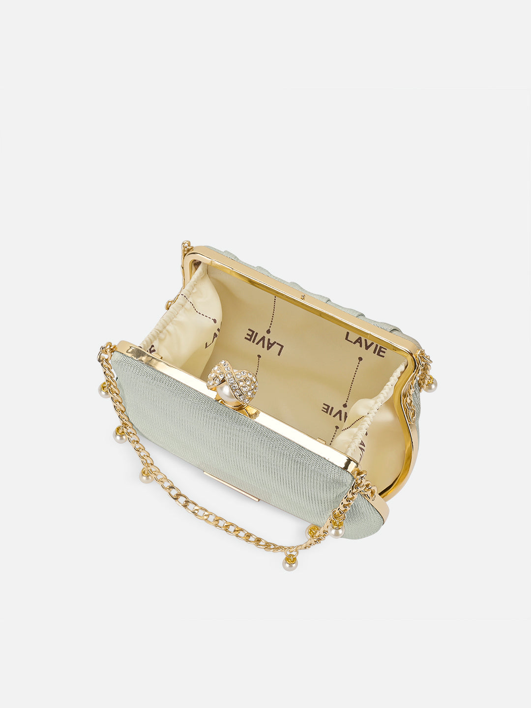 Clovis Small Dual Handle Frame Clutch