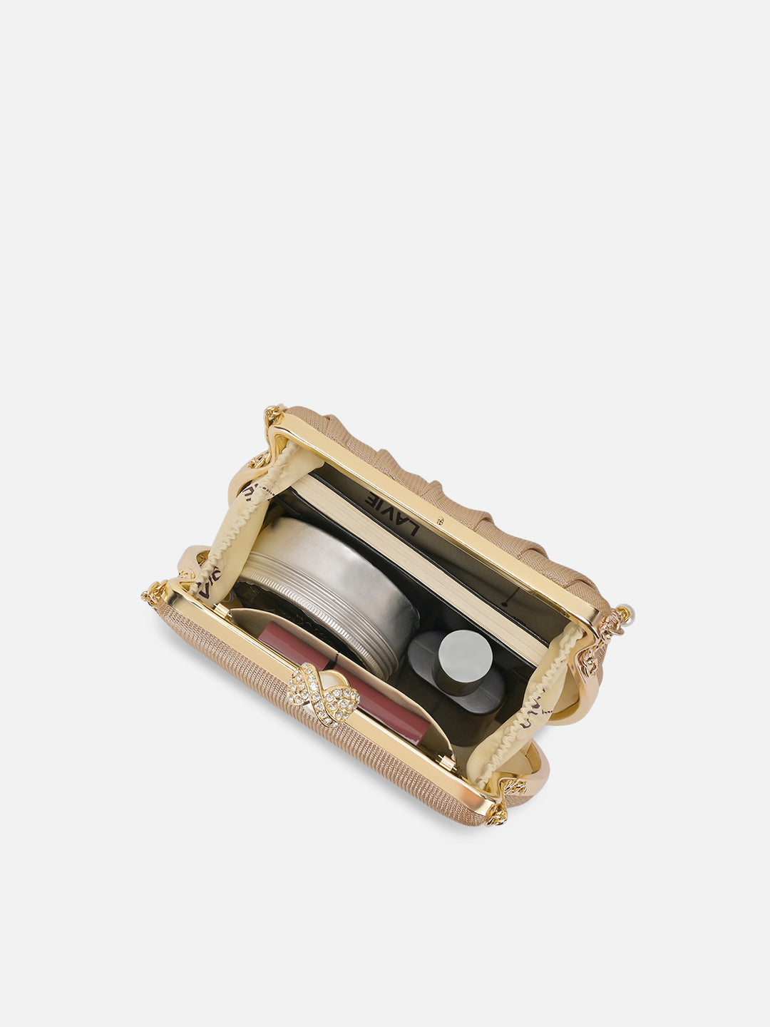 Clovis Small Dual Handle Frame Clutch
