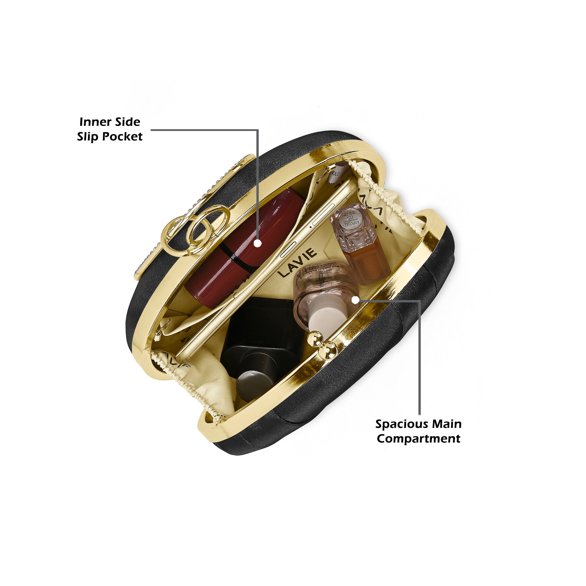 Orem Medium Circle Frame Clutch