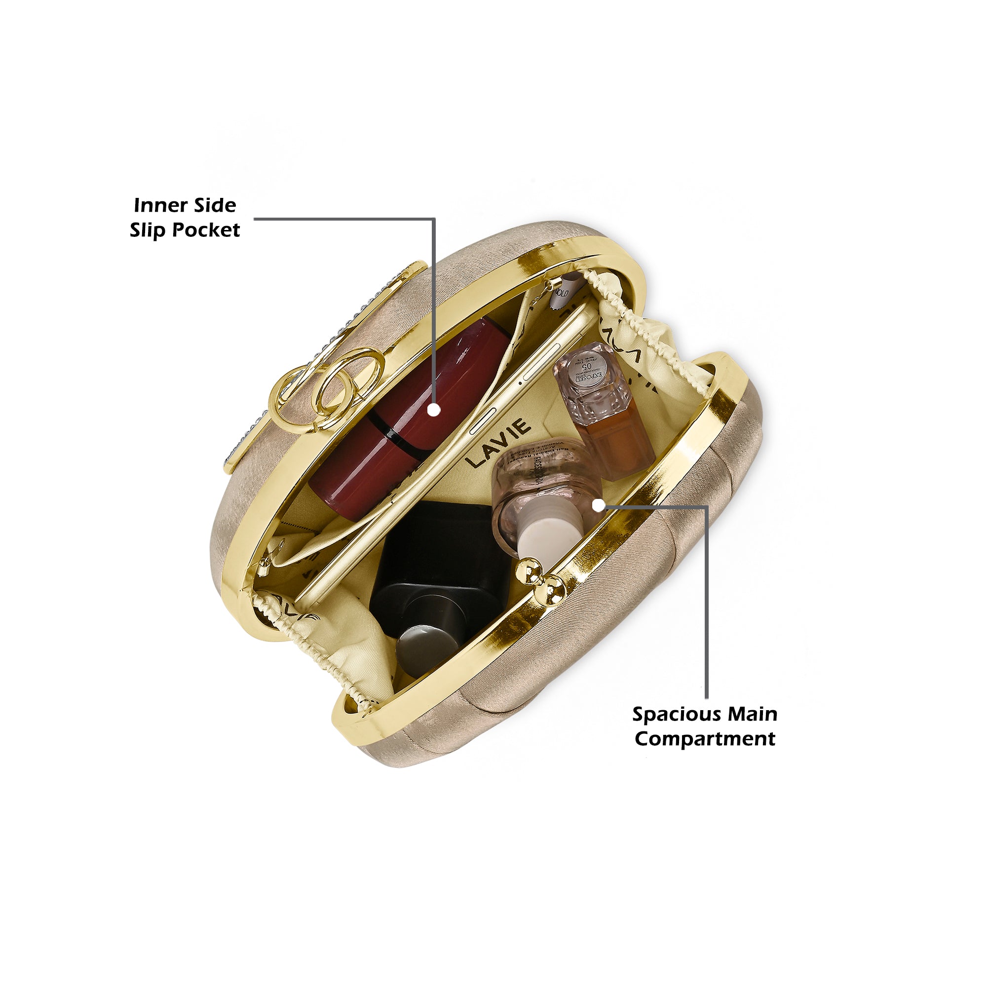 Orem Medium Circle Frame Clutch