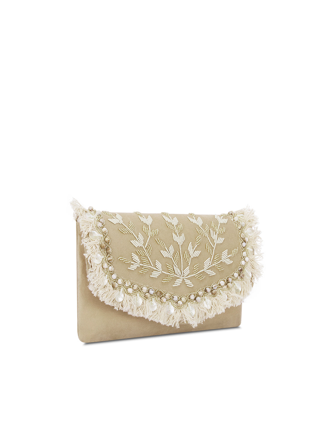 Irvine Medium Emb Envelop Clutch