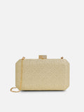 Apex Medium Gold Clutch
