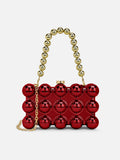 Foam Medium Red Clutch