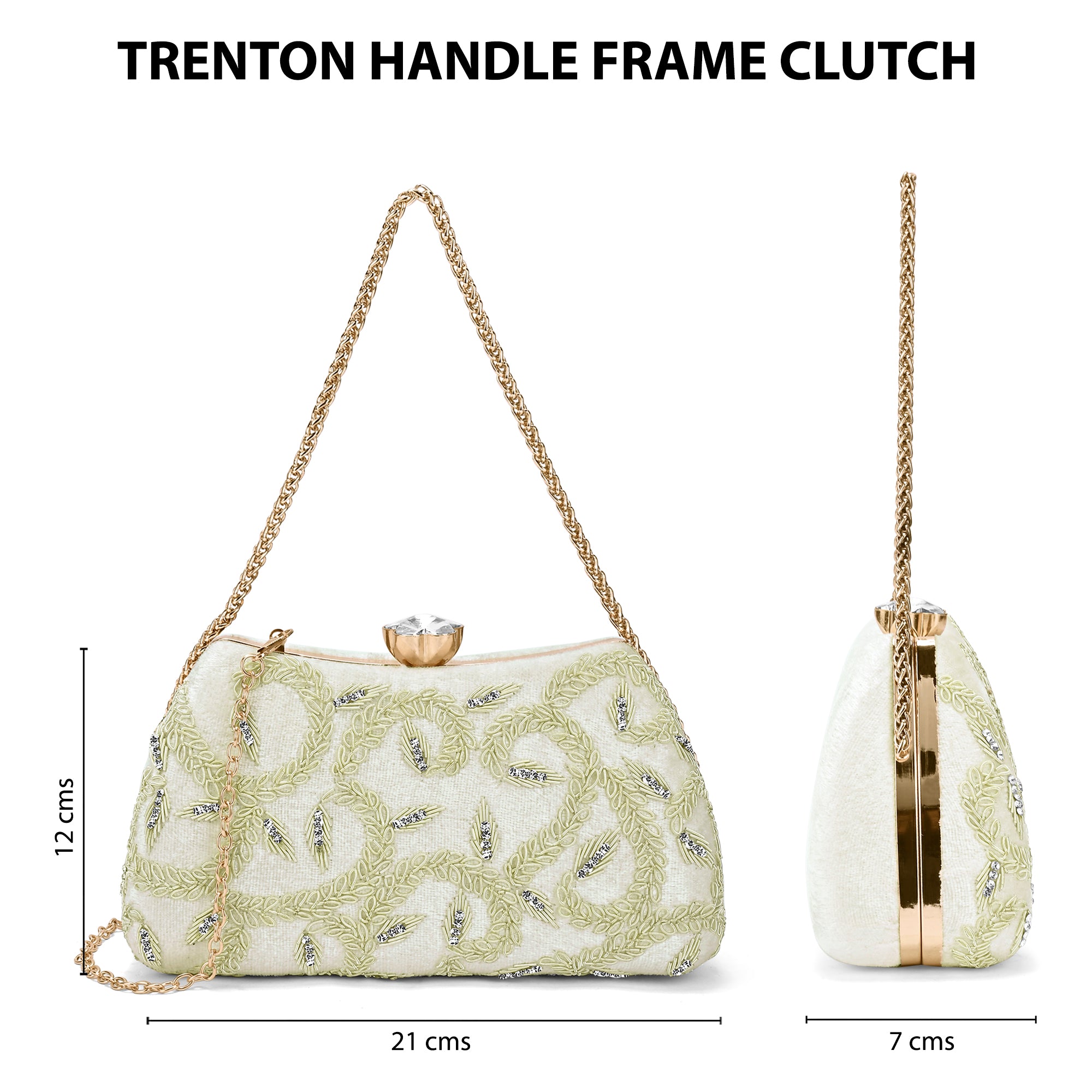 Trenton Handle Large Frame Clutch