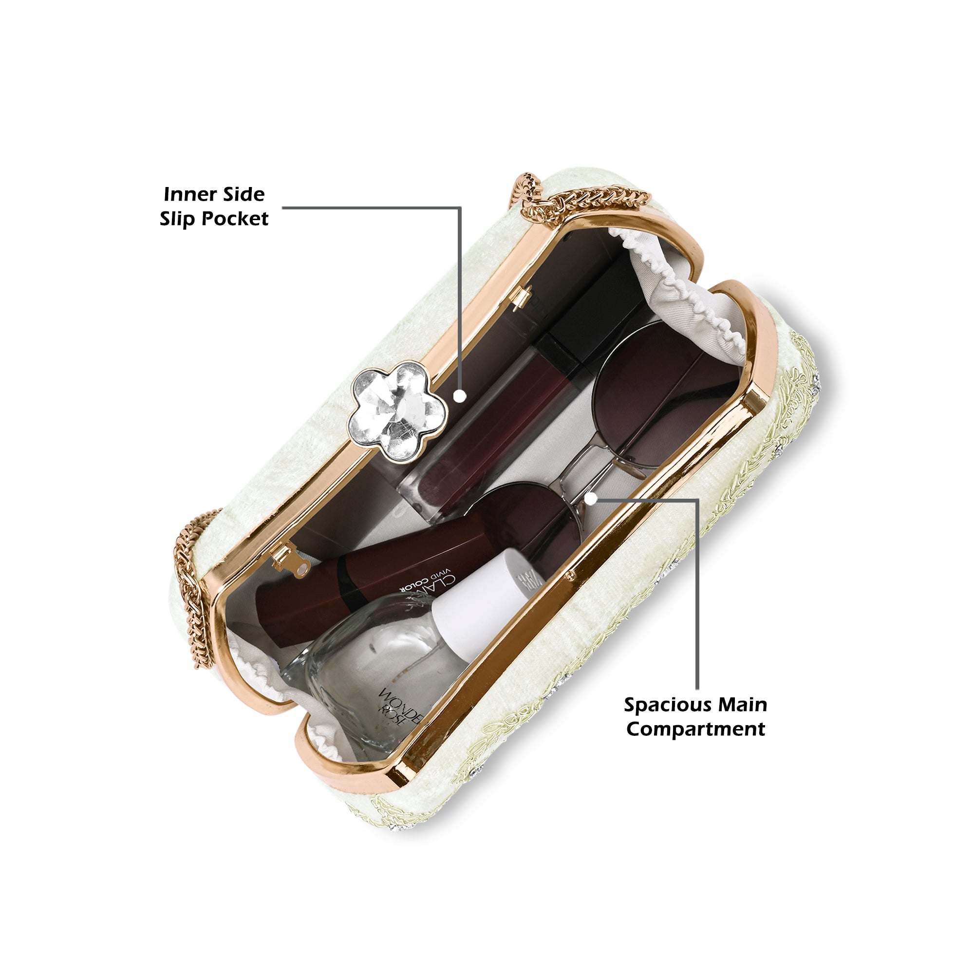 Trenton Handle Large Frame Clutch