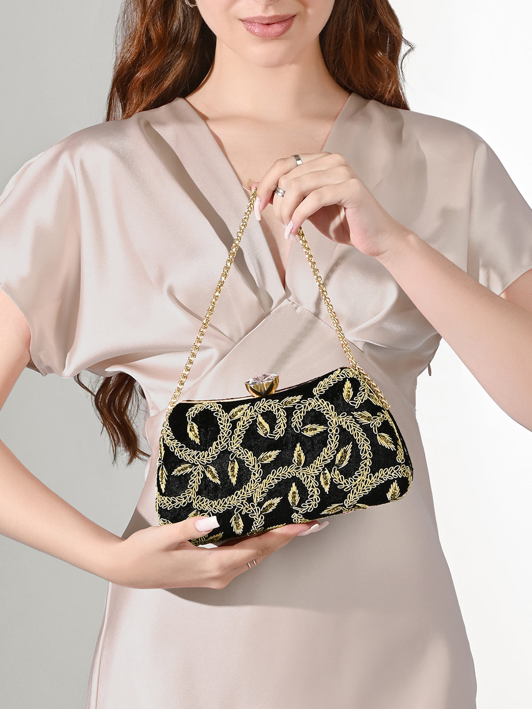 Trenton Handle Large Frame Clutch