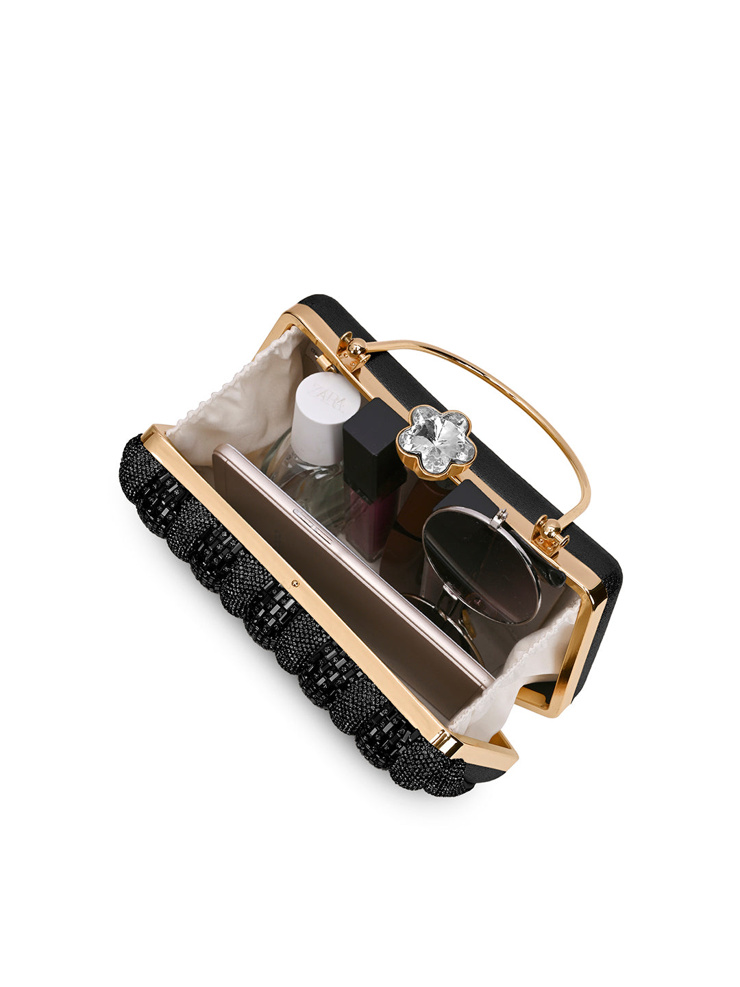 Quincy Handle Medium Frame Clutch