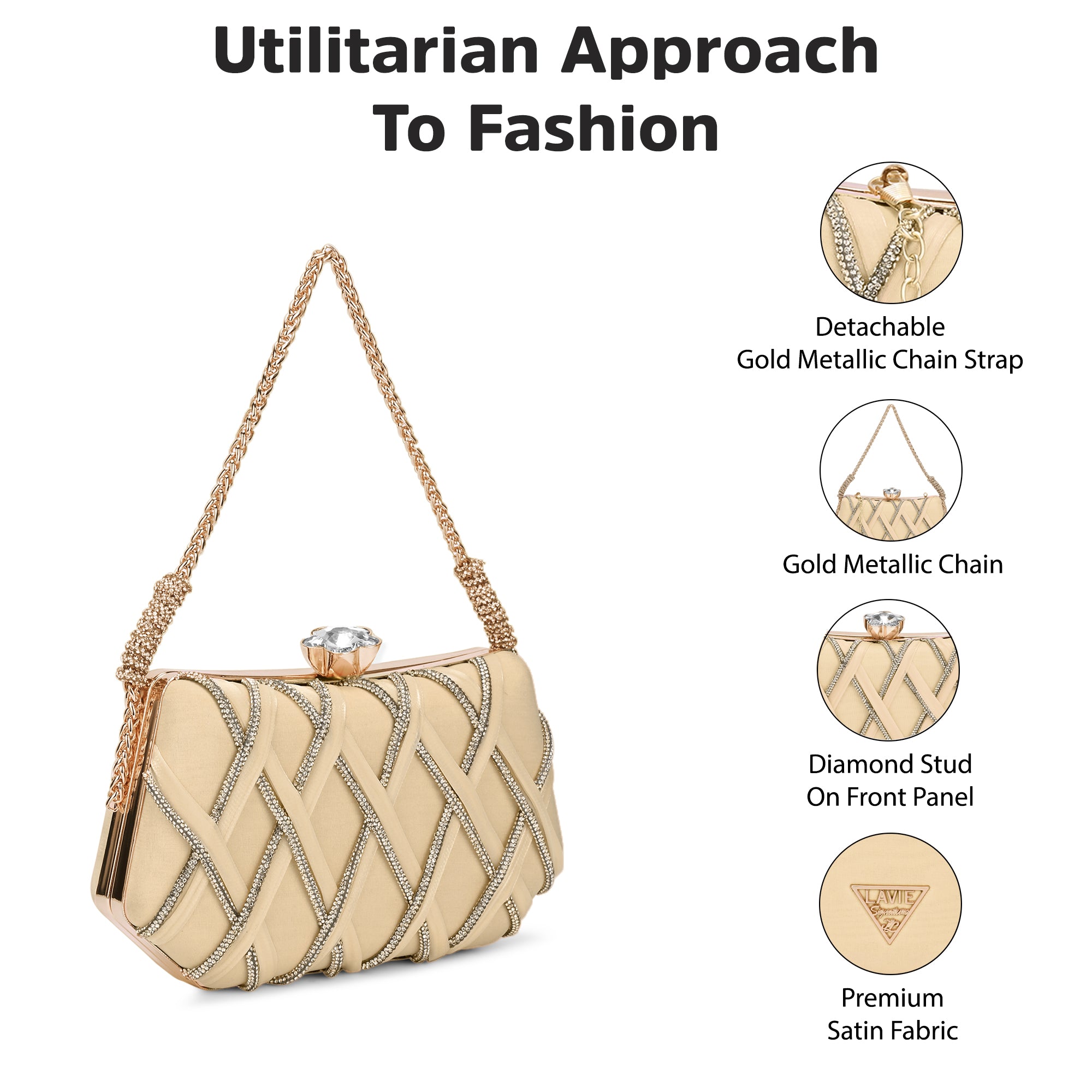 Sedona 3 Compartments Flap Medium Satchel Bag