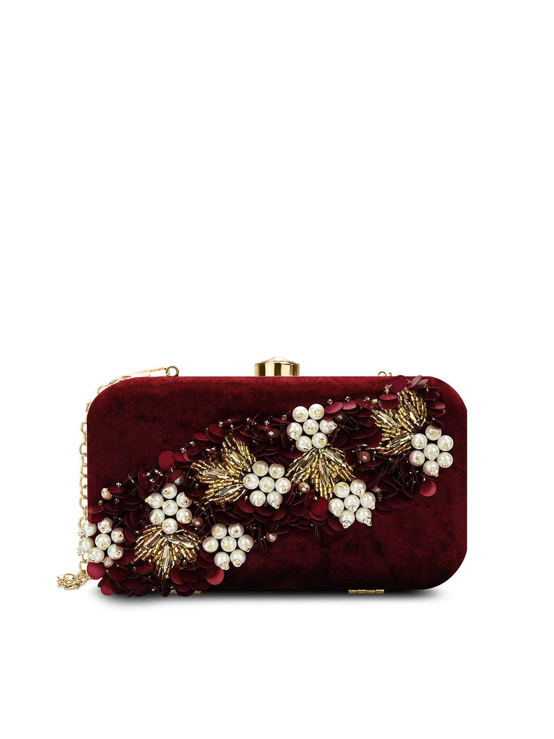 Eris Square Medium Frame Clutch