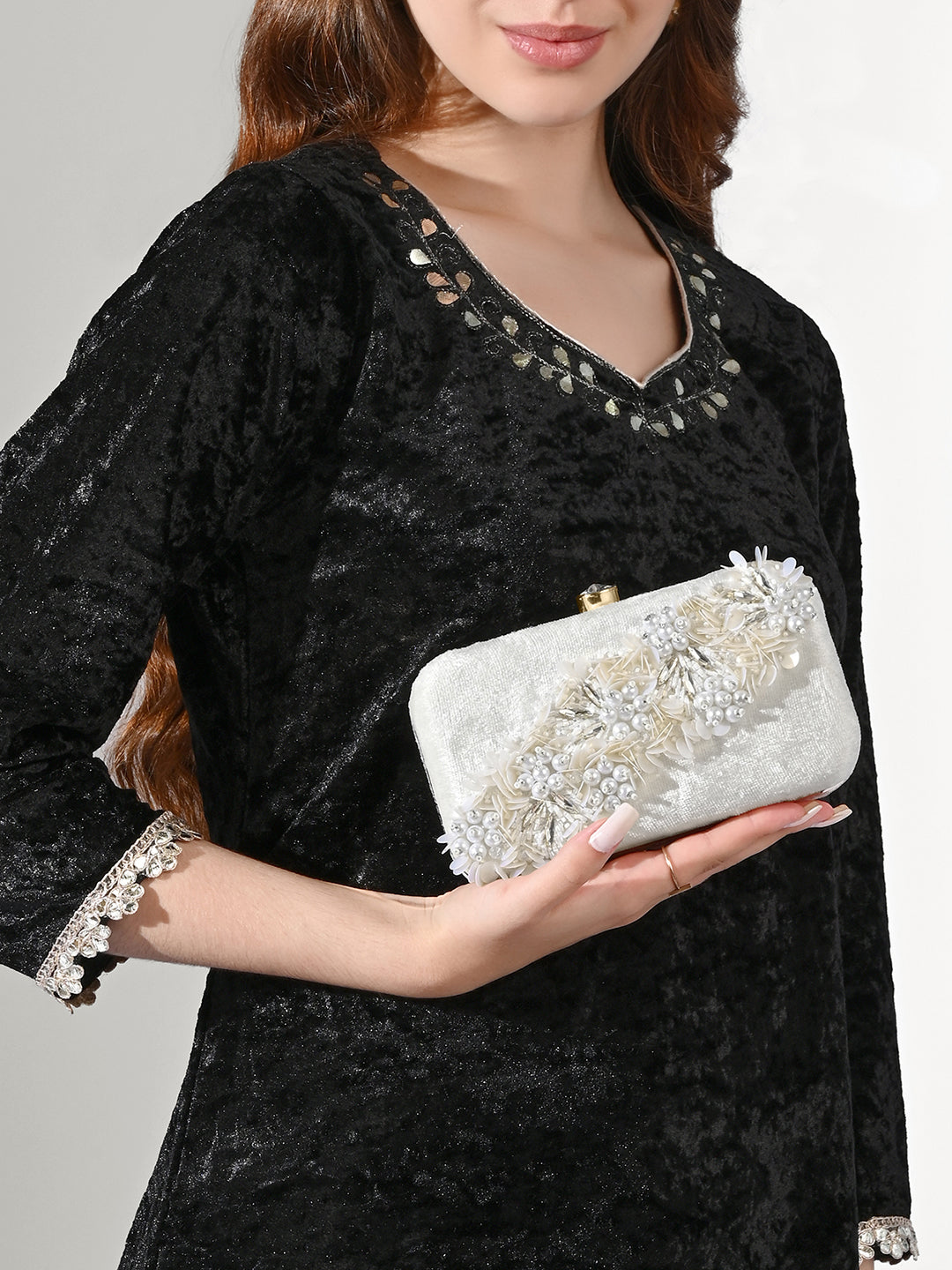 Eris Square Medium Frame Clutch