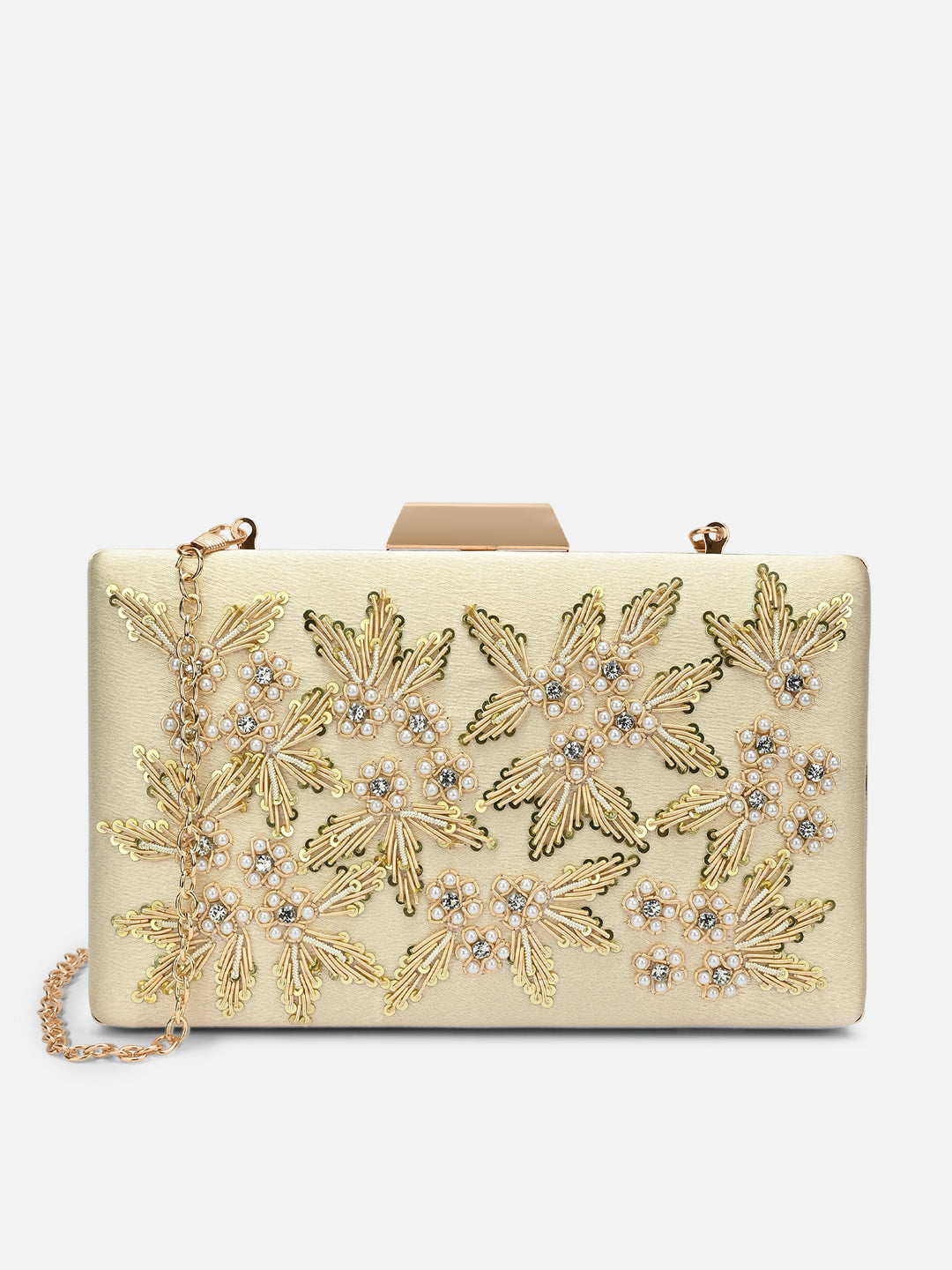 Ogden Embroyidery Large Frame Clutch