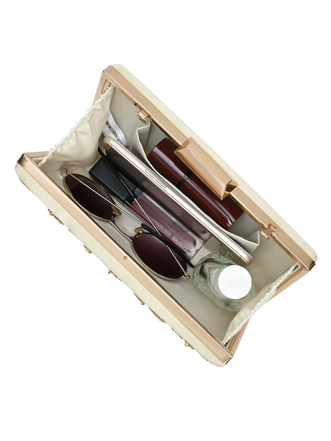 Ogden Embroyidery Large Frame Clutch