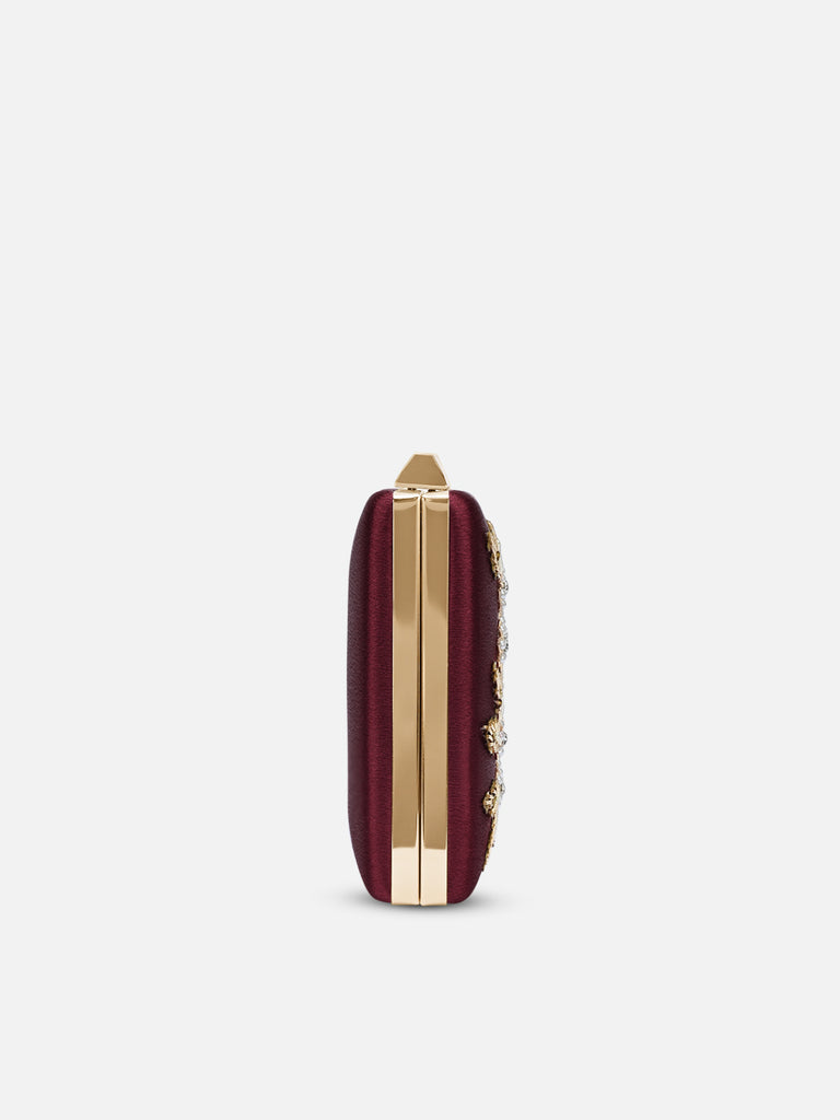 Ogden Embroyidery Large Frame Clutch