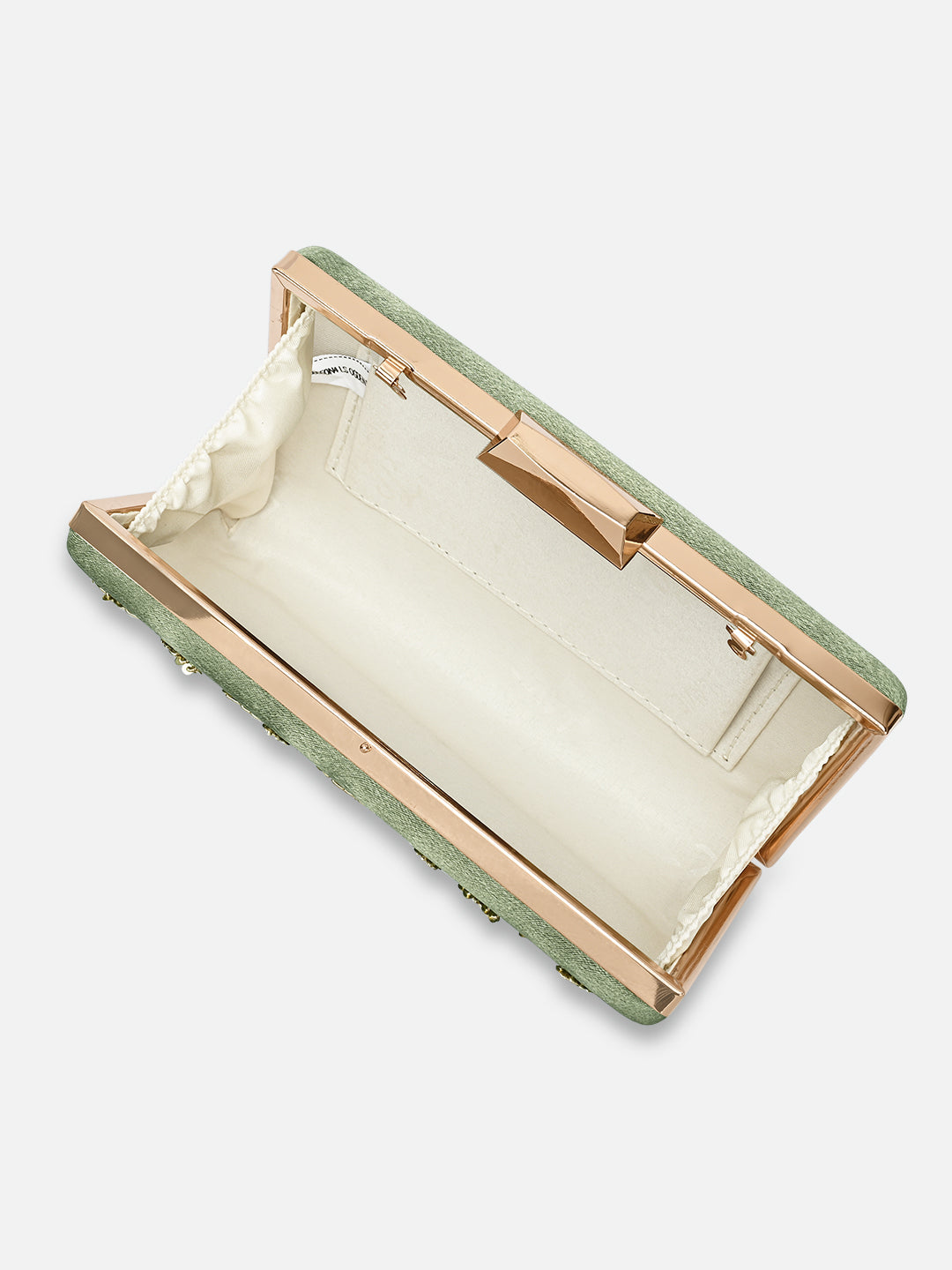 Ogden Embroyidery Large Frame Clutch