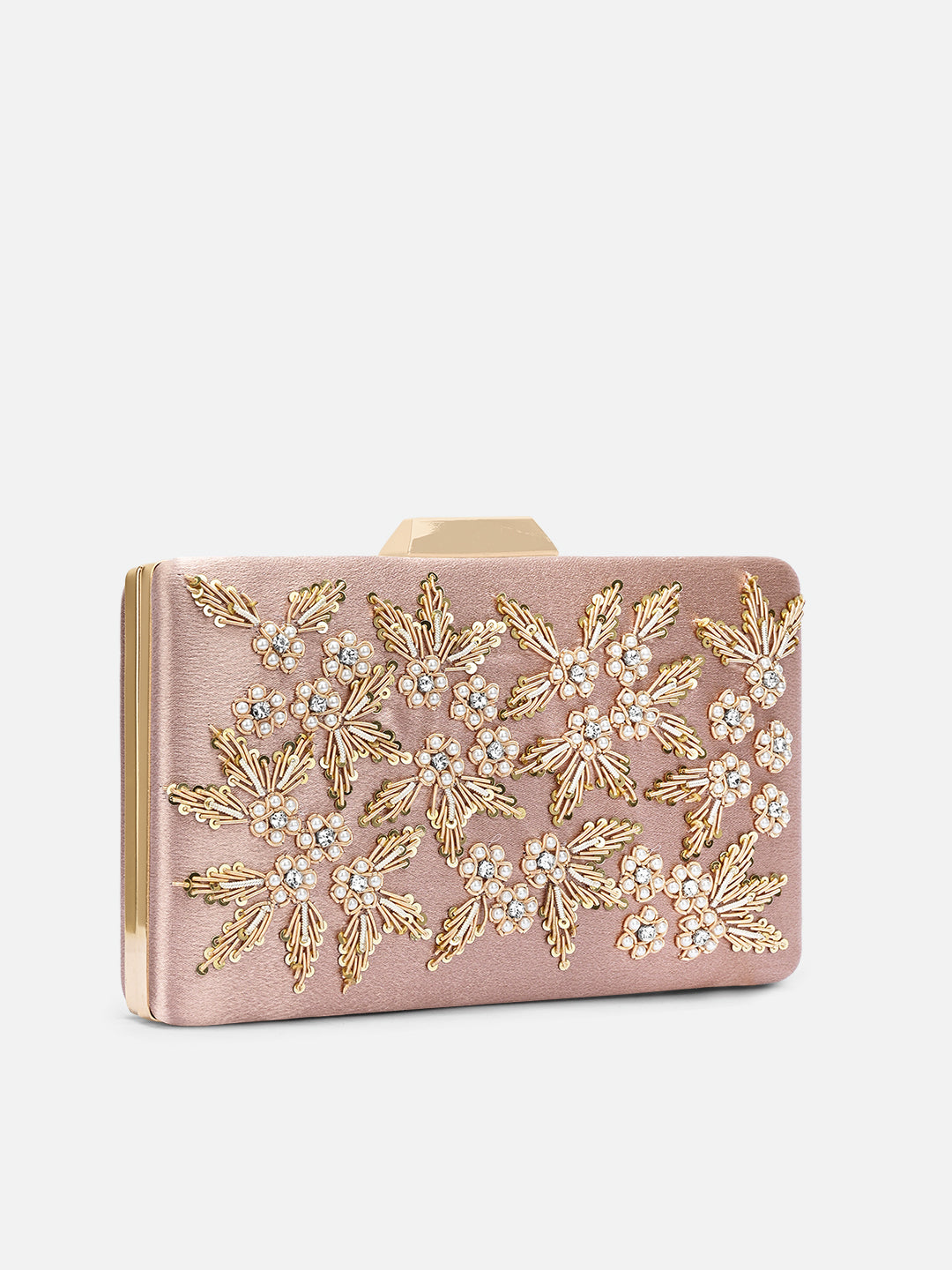 Ogden Embroyidery Large Frame Clutch
