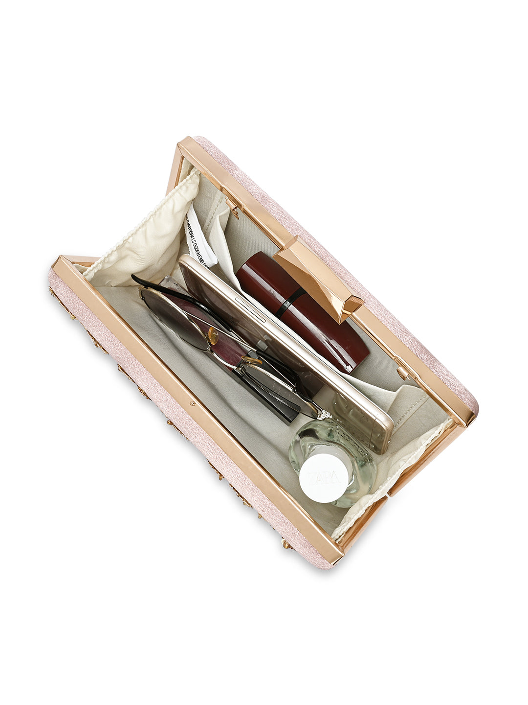 Ogden Embroyidery Large Frame Clutch