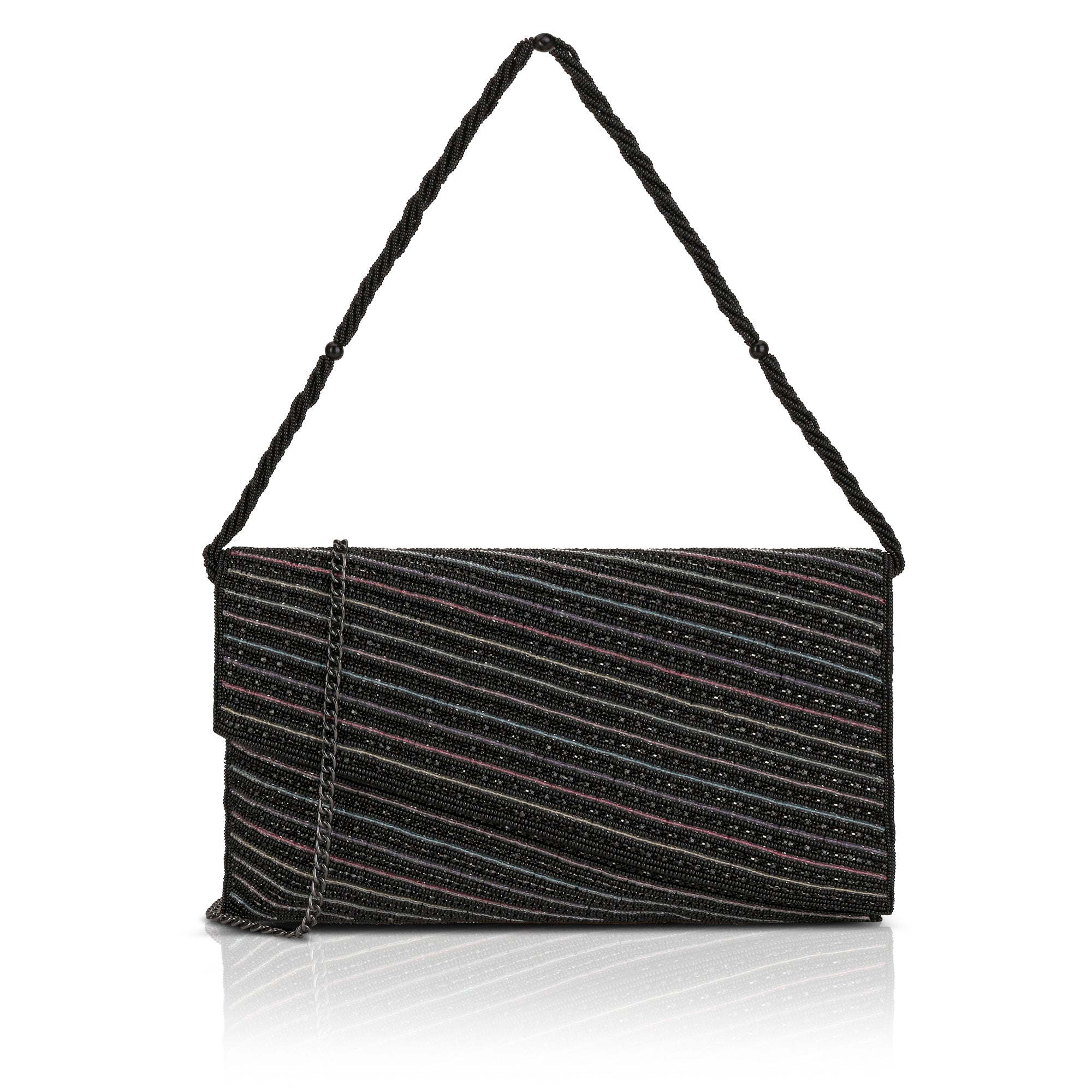 Roanoke Beads Envelop Large Clutch