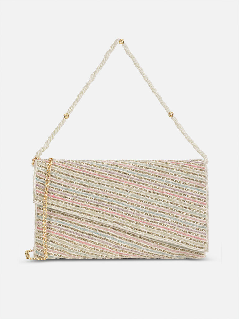 Roanoke Beads Envelop Large Clutch
