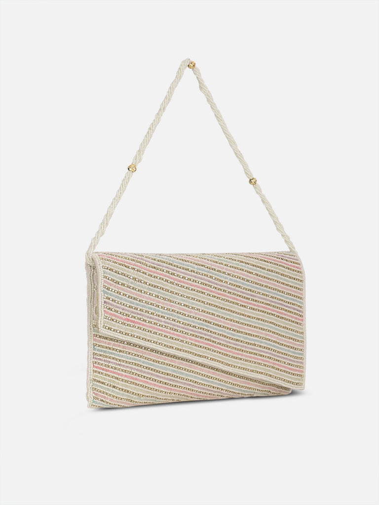 Roanoke Beads Envelop Large Clutch