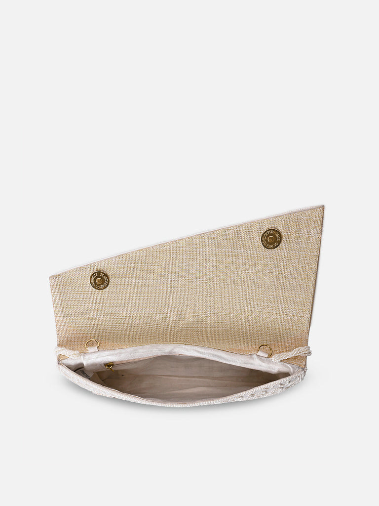 Roanoke Beads Envelop Large Clutch