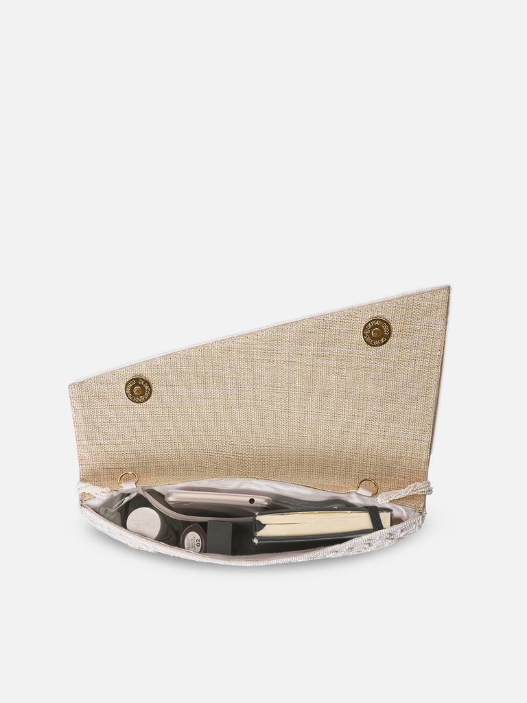 Roanoke Beads Envelop Large Clutch