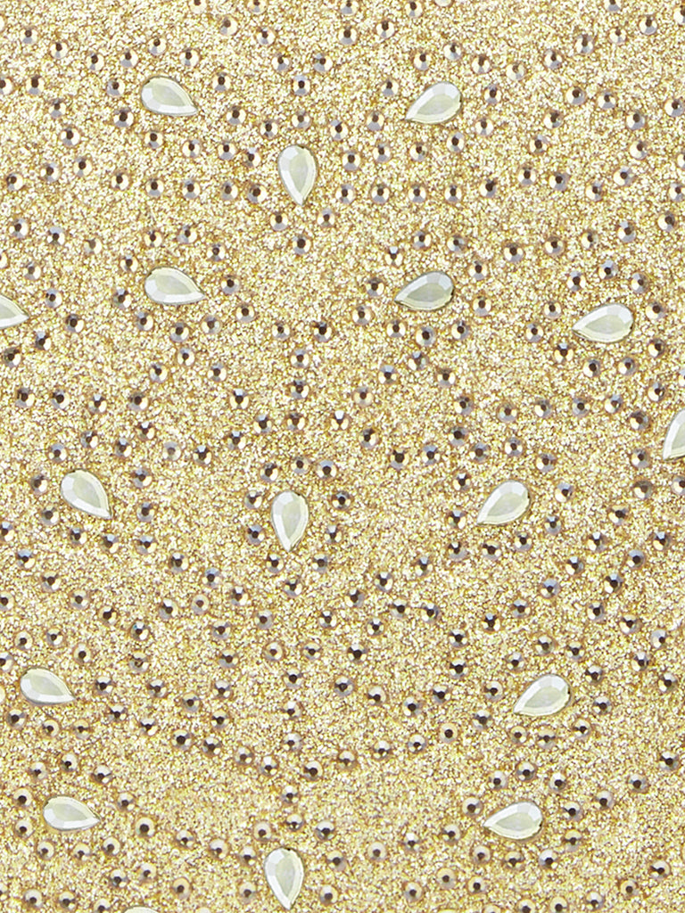 Flare Large Framed Clutch Gold