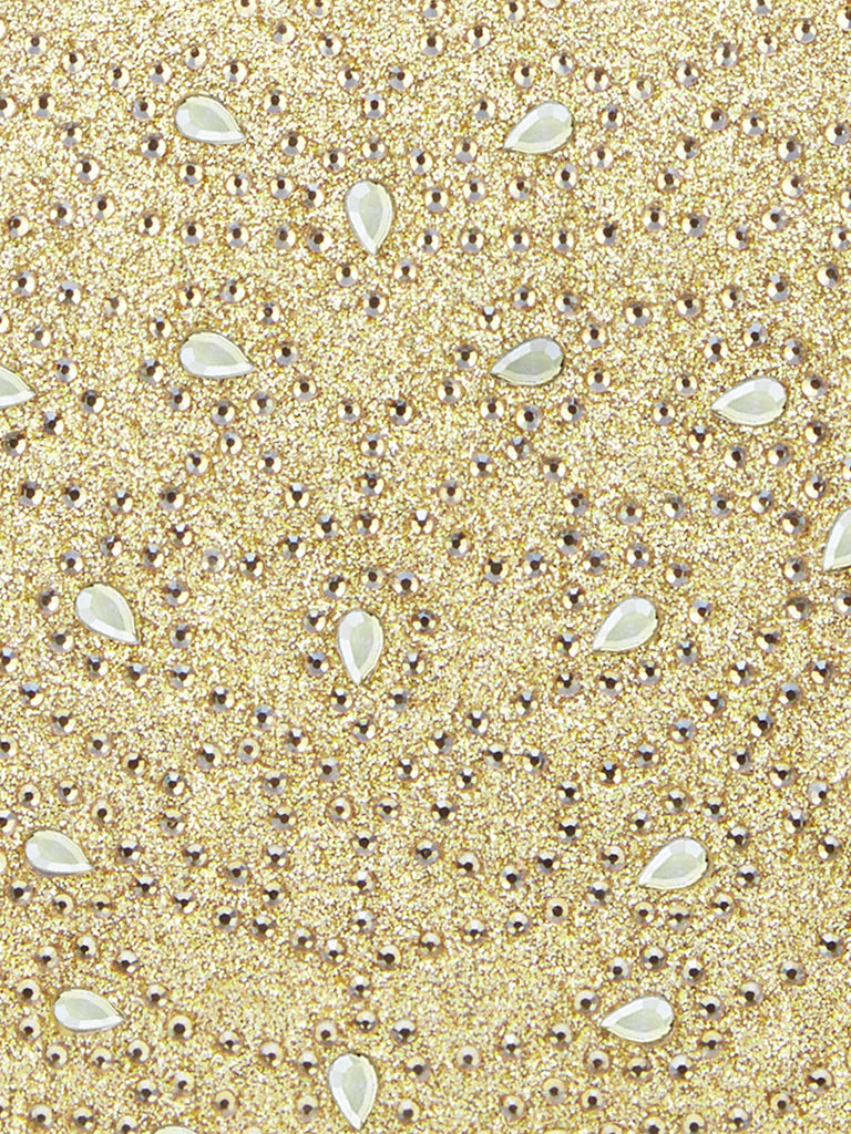 Flare Large Framed Clutch Gold