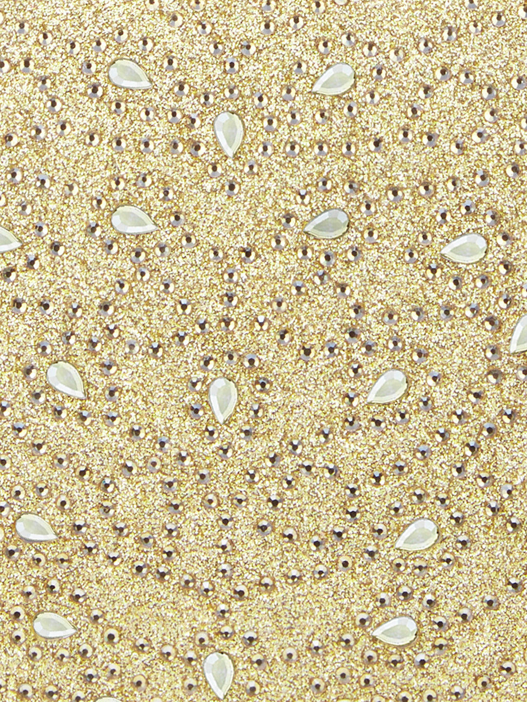 Flare Large Framed Clutch Gold