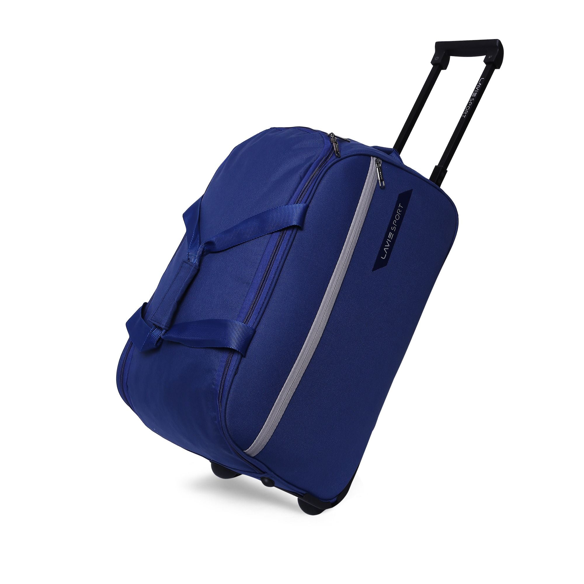 Lino Wheel Duffle Bag Navy