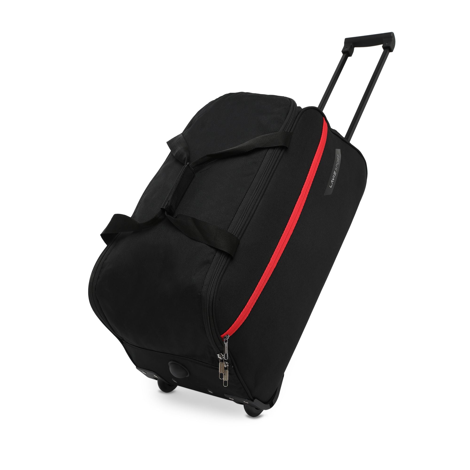 Lino Wheel Duffle Bag Black