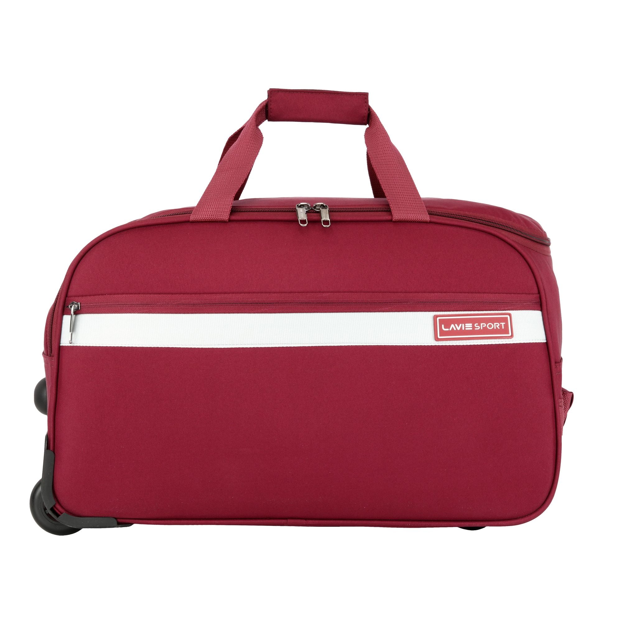 Meridian X Wheel Duffle Bag Maroon
