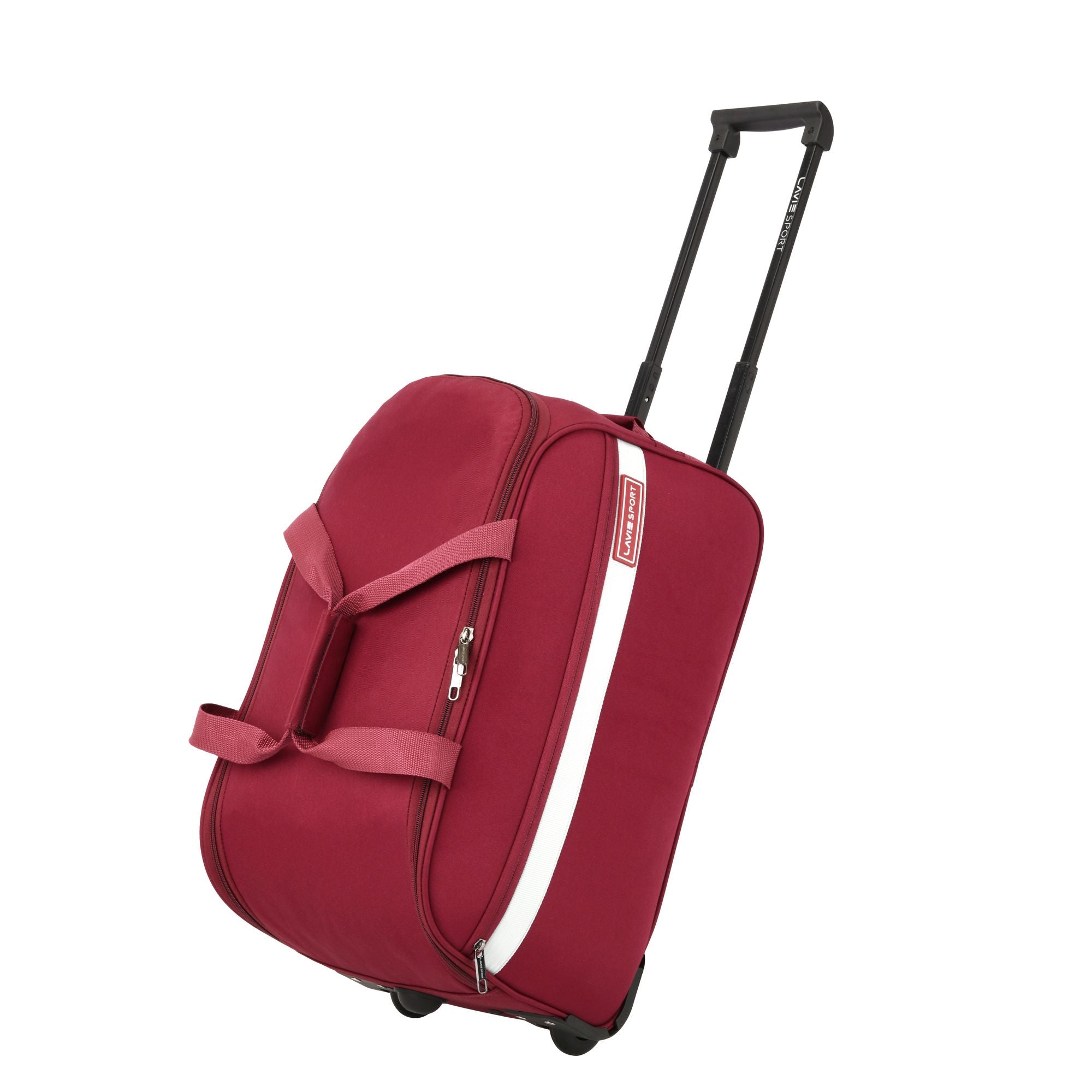Meridian X Wheel Duffle Bag Maroon