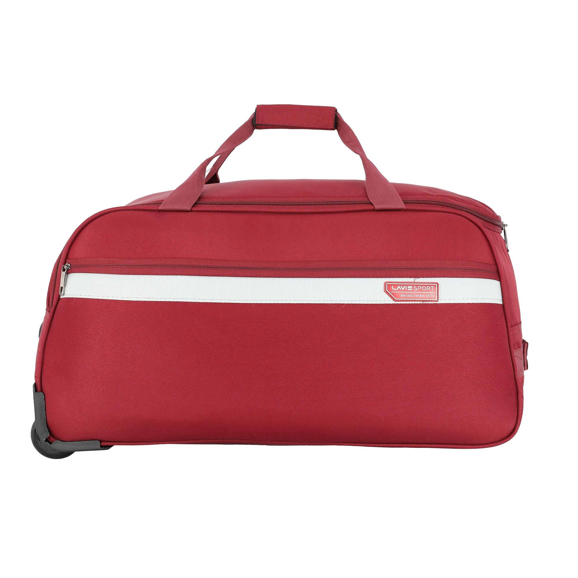 Meridian X Wheel Duffle Bag Maroon