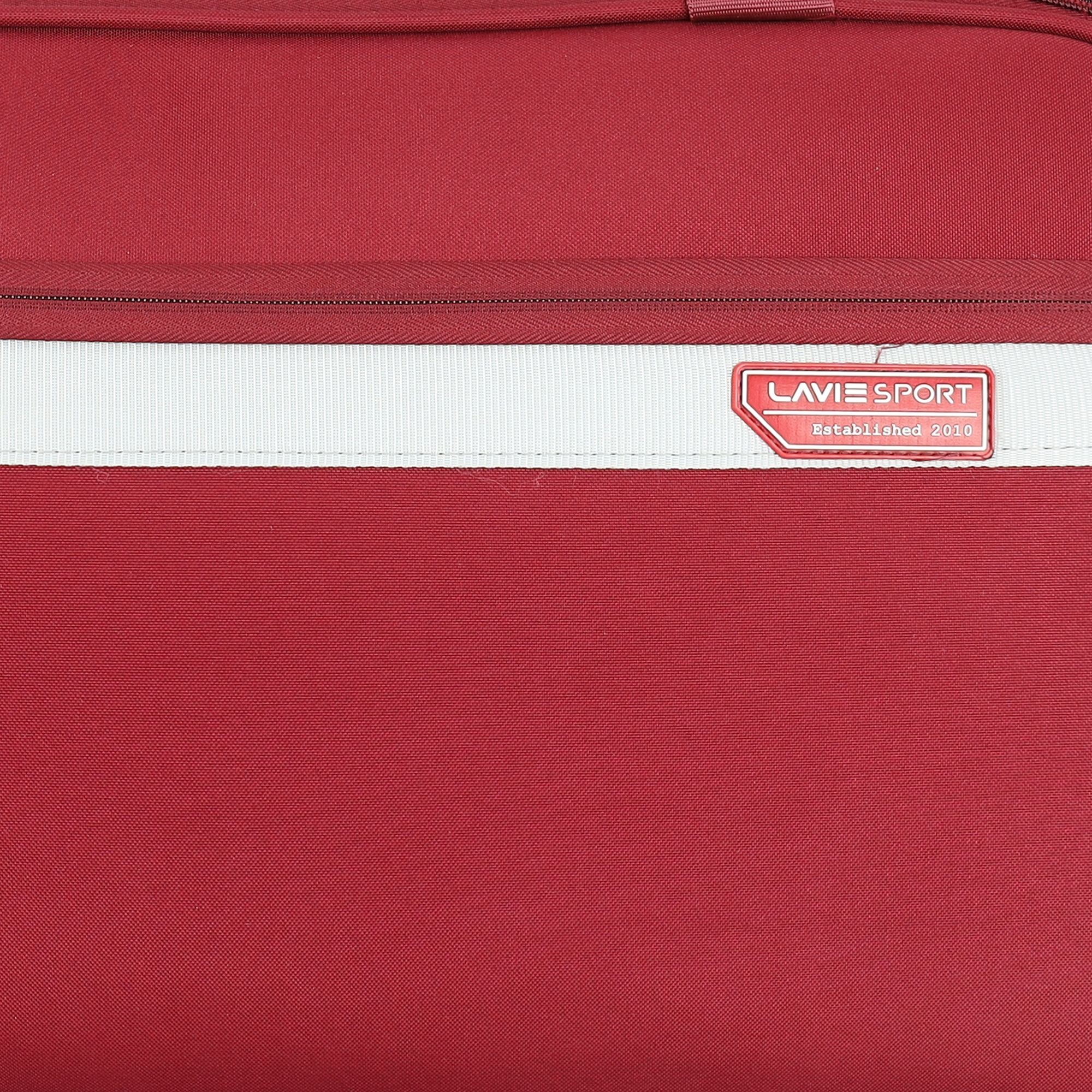Meridian X Wheel Duffle Bag Maroon