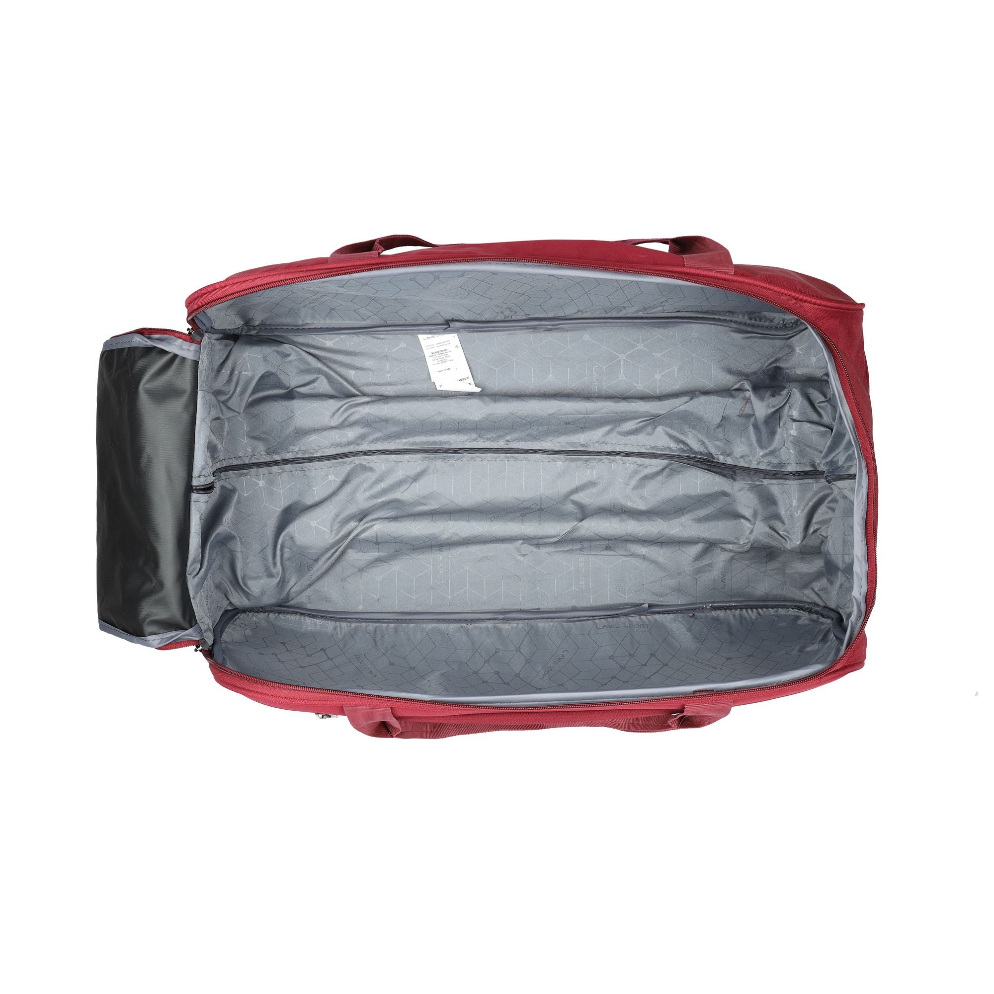 Meridian X Wheel Duffle Bag Maroon