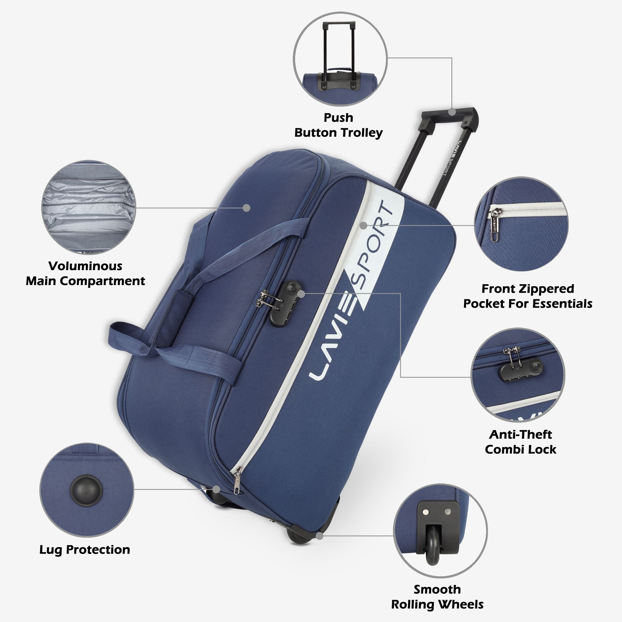 Lavie_Sport_63_cms_Camelot_Wheel_Duffle_Bag_With_Combi_Lock_|_Navy