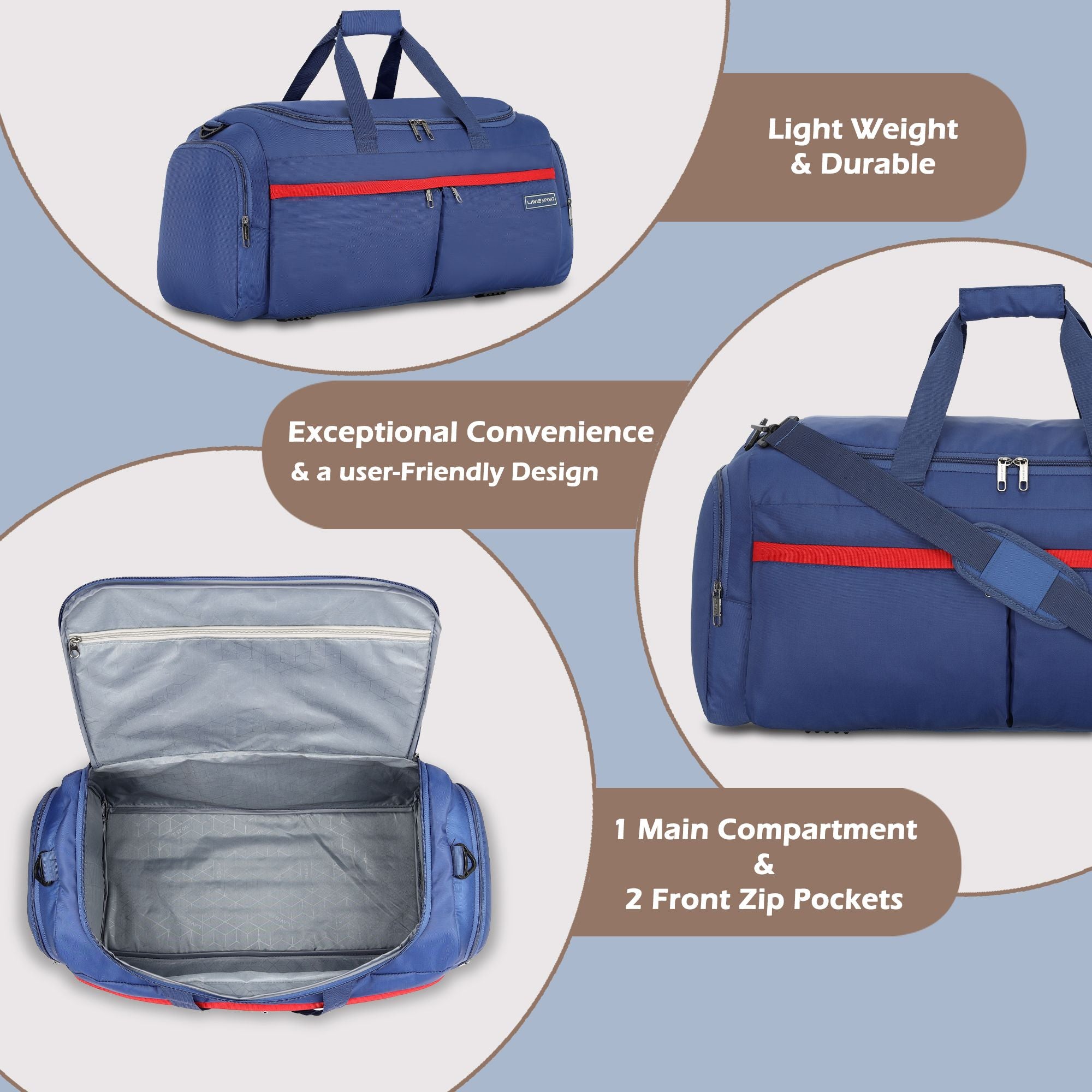 Epitome Duffle Bag Airbag Navy