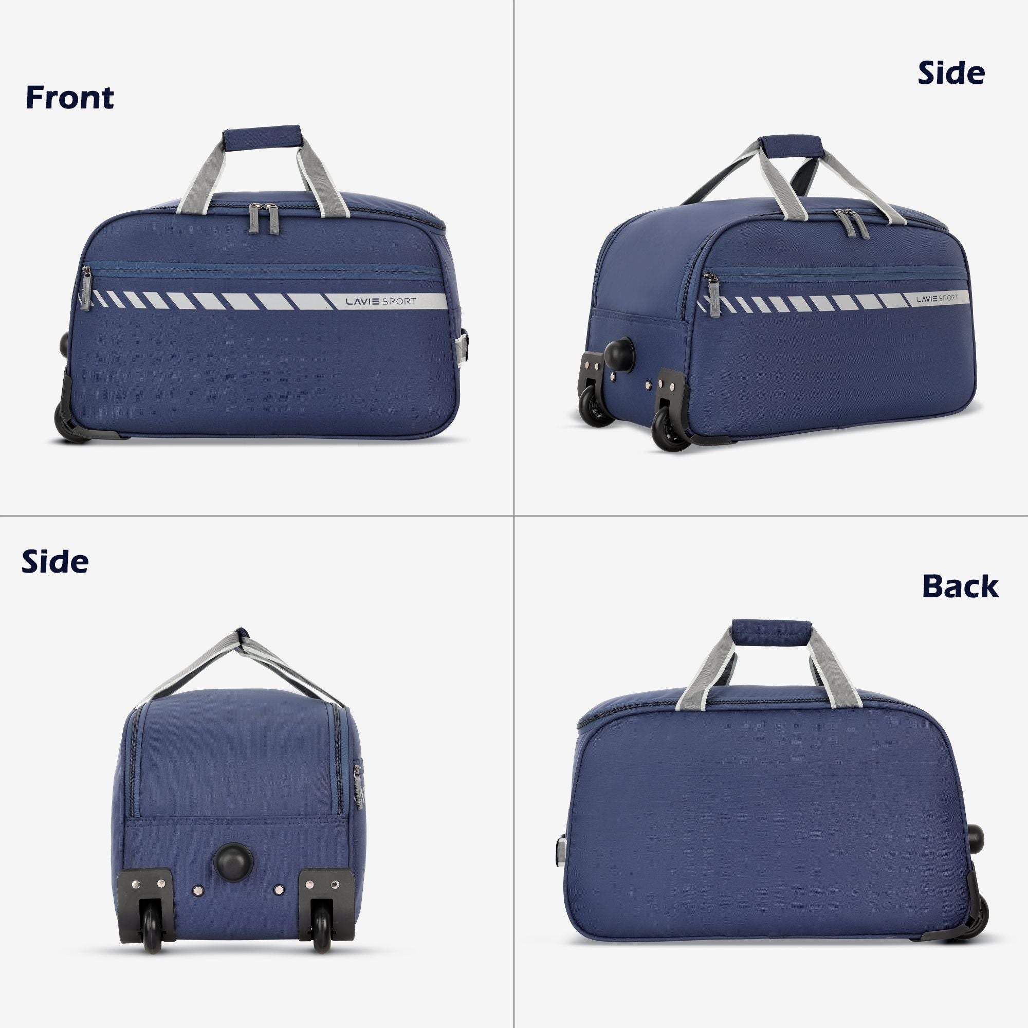 Pluto Wheel Duffle Bag Trolley Navy