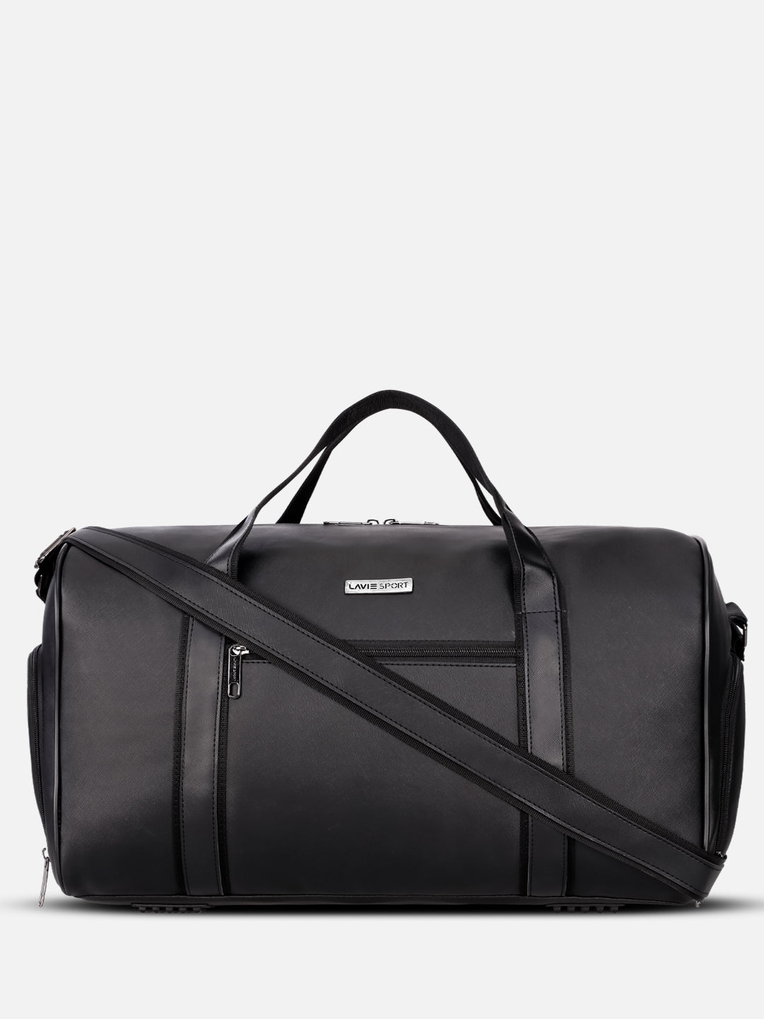 Captain Medium Black Travel Duffle