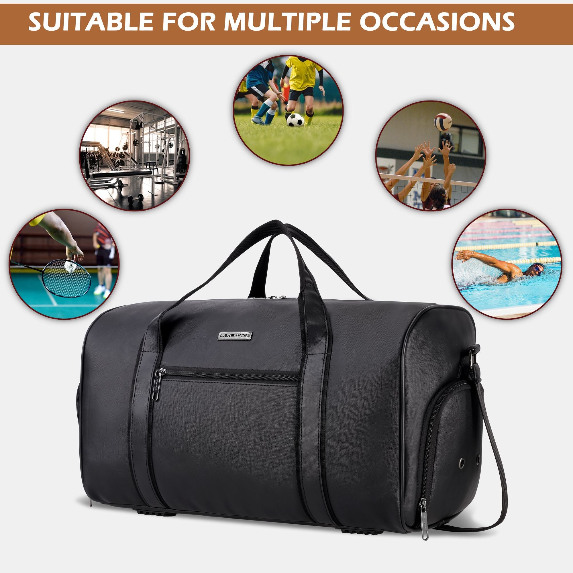 Captain Duffle Bag Black