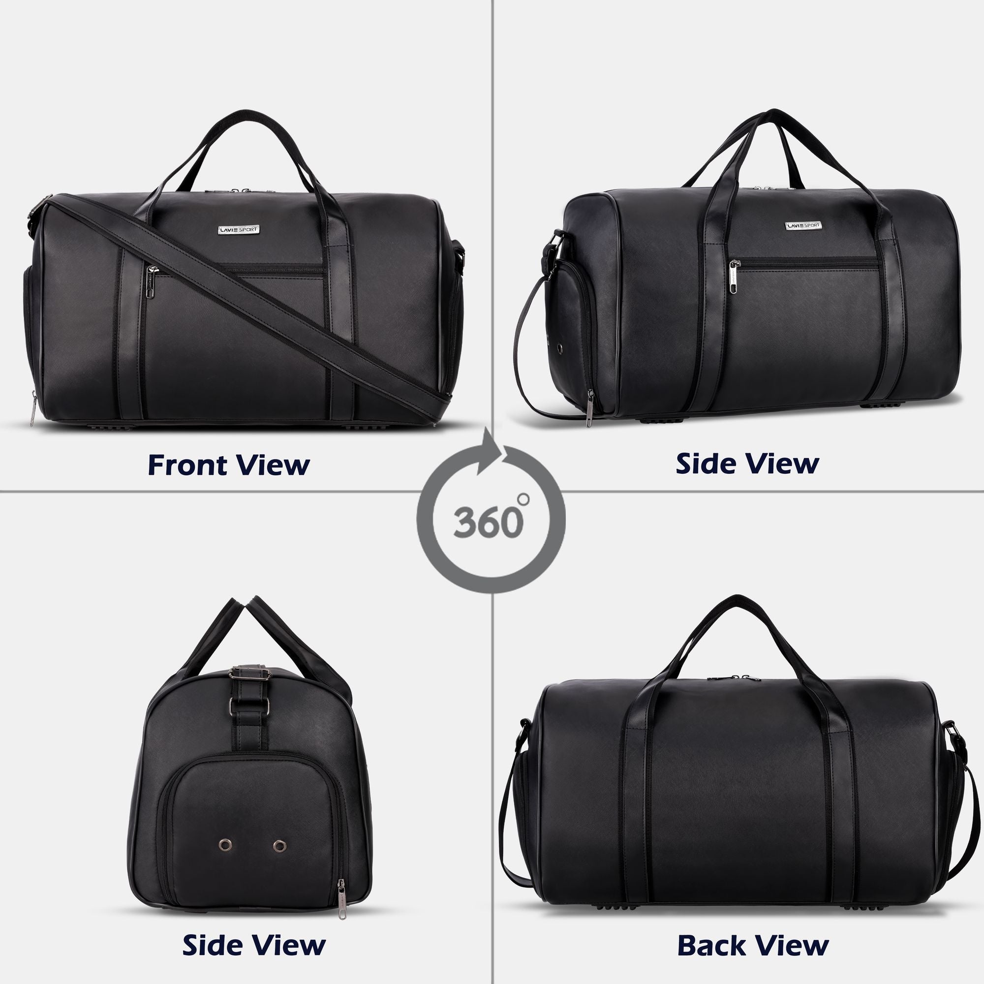 Captain Duffle Bag Black