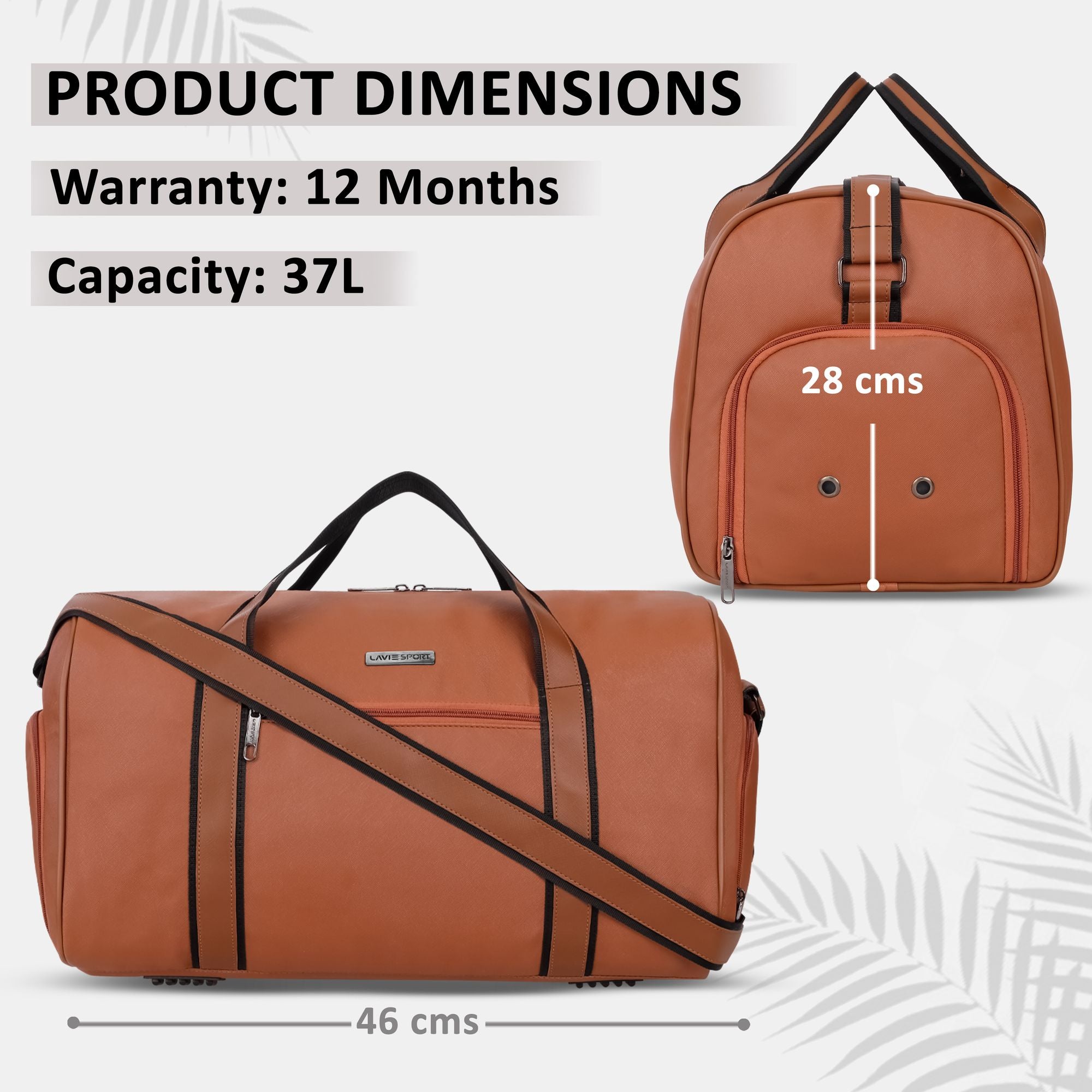 Captain Duffle Bag Tan