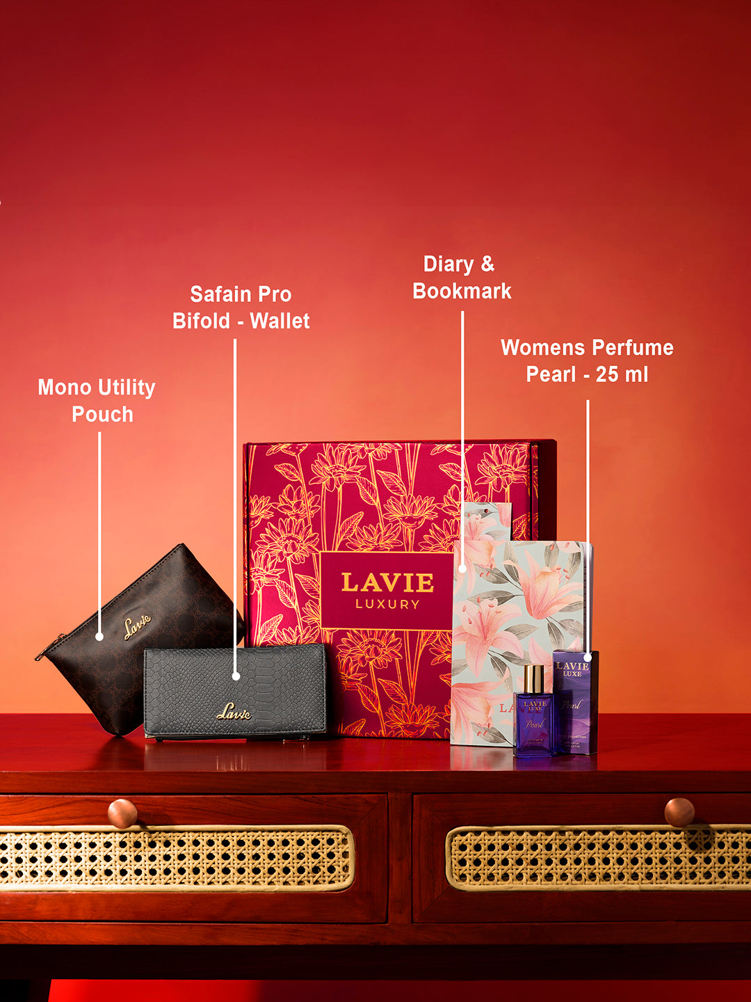 Scarlet Wallet 2 Women Giftset
